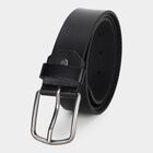 Men's Black PU Formal Belt , , small