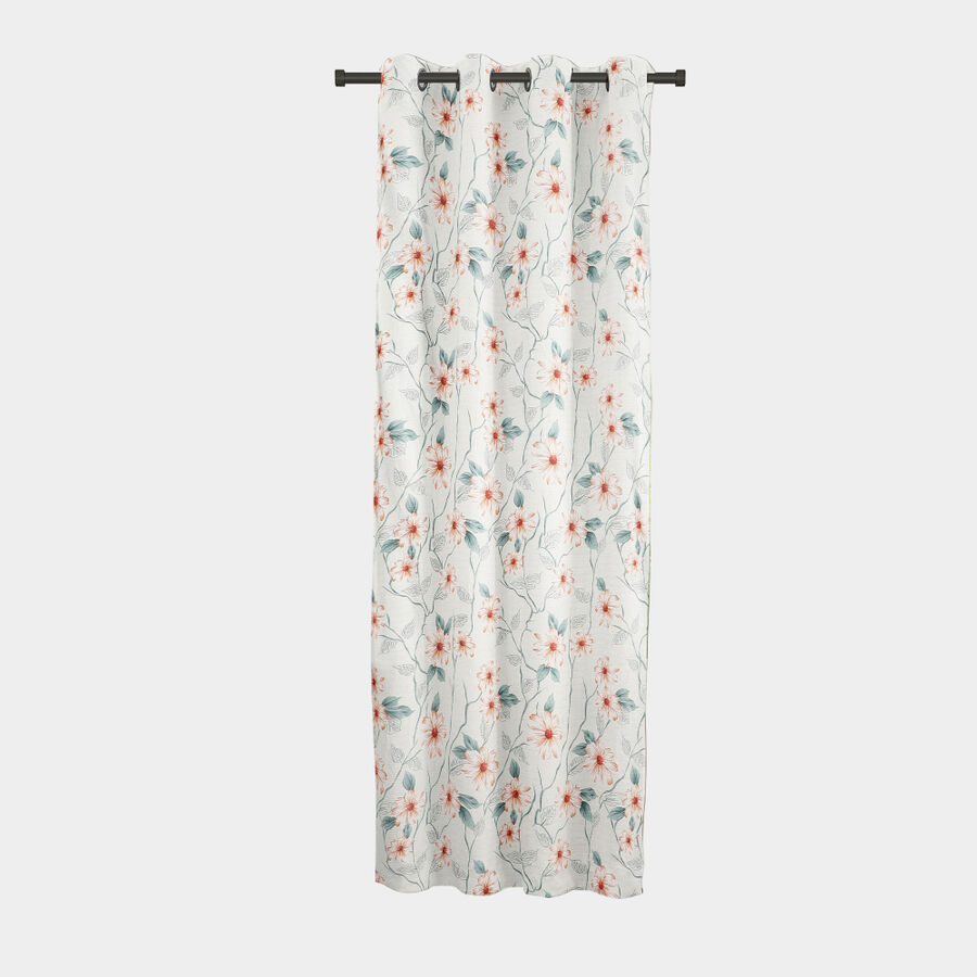 7 ft. Light Green Polyester Curtain, , large image number null