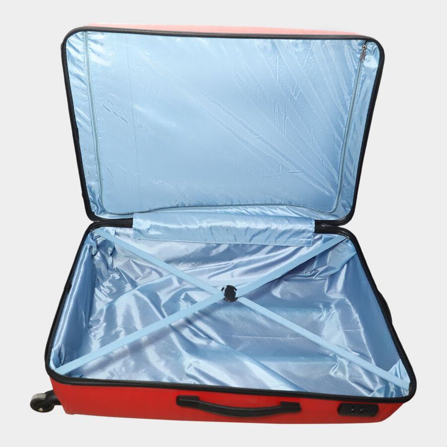 4-Wheel Red PVC Matee Hard Case Trolley, Small + Medium + Large, , large image number null