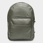Women's Olive Polyurethane Backpack, , small image number null