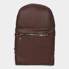 Women's Brown Polyurethane Backpack, , small image number null