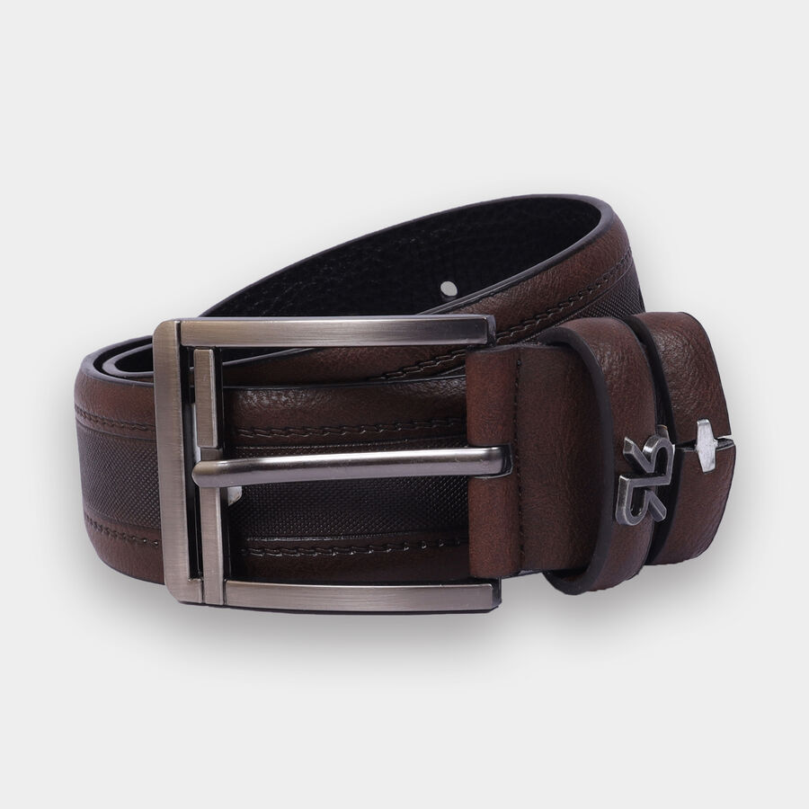 Men Casual Brown Belt (32 in.), , large image number null