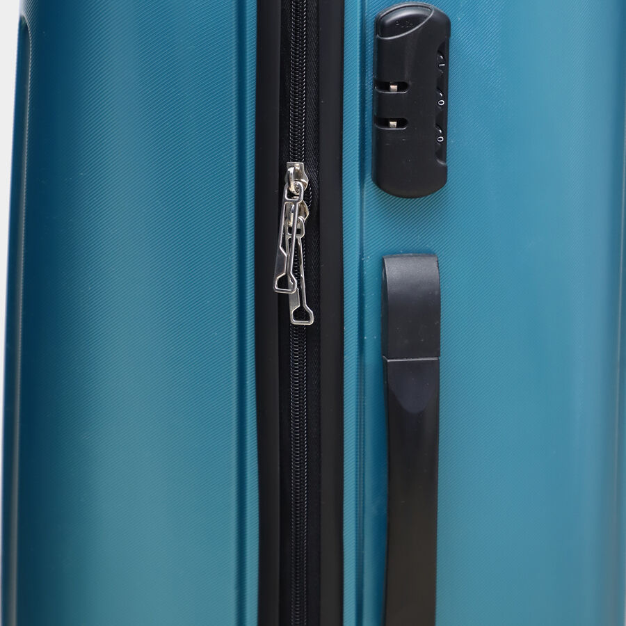 4-Wheel Teal PVC Matee Hard Case Trolley, Large, , large image number null