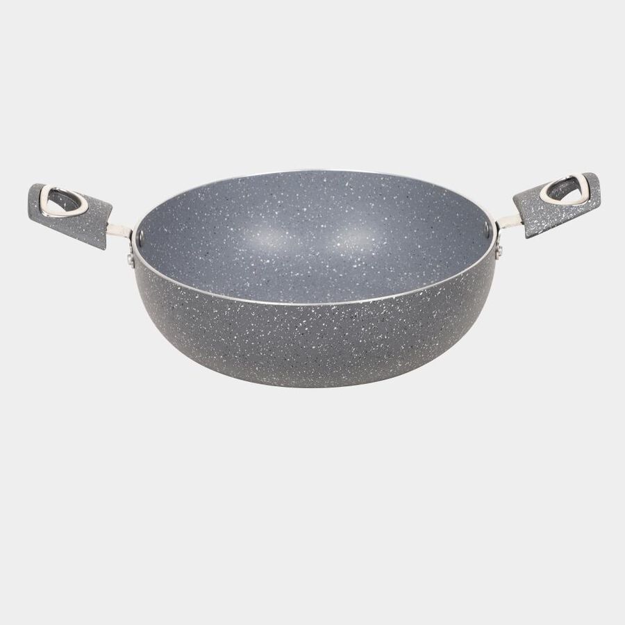 2 L Induction Compatible Non-Stick Kadhai, , large image number null