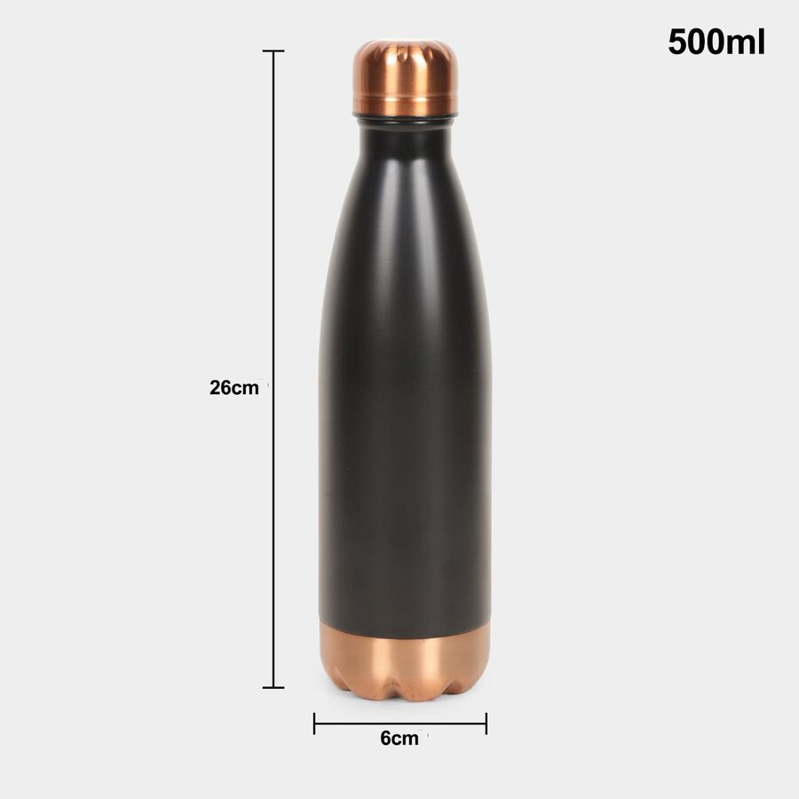 500ml Insulated Steel Bottle | 24 Hours Hot and Cold Water Bottle, , large image number null