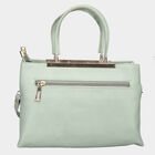Women's Light Green Polyurethane Tote Bag, , small image number null