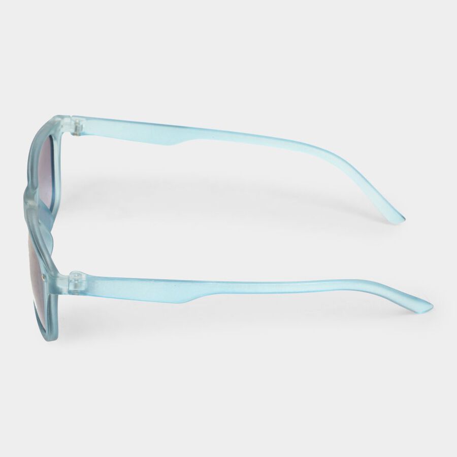Kid's Plastic Clear Glass Wayfarer Sunglasses, , large image number null
