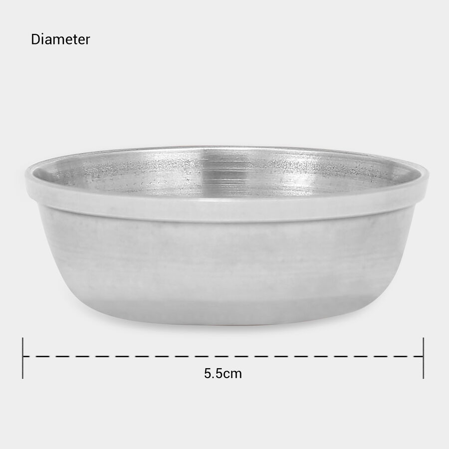 Stainless Steel Chutney Bowl (Katori) - 5.5cm, , large image number null