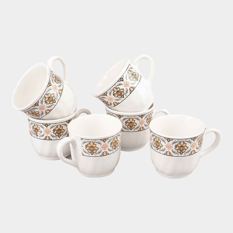 120 ml Stoneware Cup, Set of 6, , large image number null