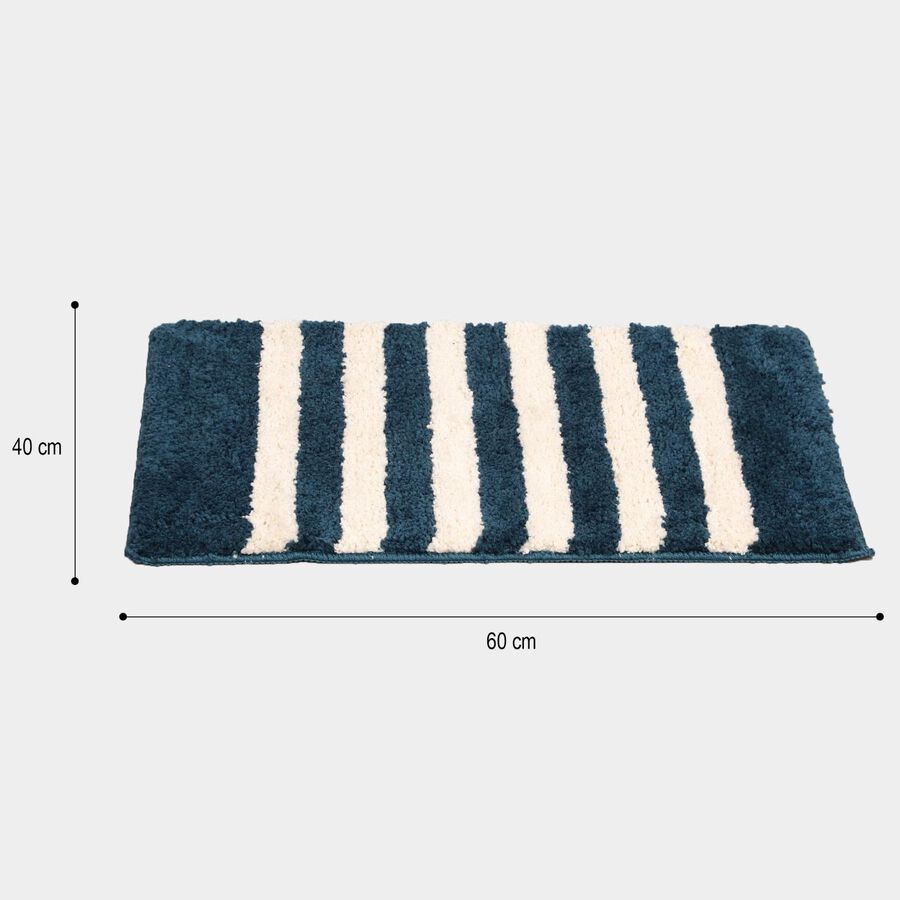 Anti-SKId Blue Polyester Door Mat, , large image number null