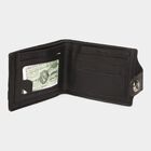 Men's Black Polyurethane Wallet, , small image number null
