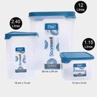 Plastic Container Set of 3, , small image number null