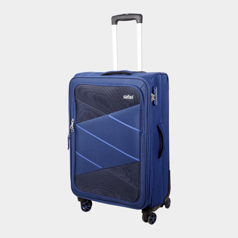 8-Wheel Polyester Soft Case Trolley, Medium, , large image number null