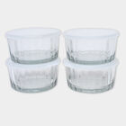 125 ml Glass Jar with Lid, Set of 4, , small image number null