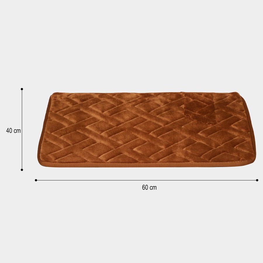 Coffee Polyester Bath Mat, , large image number null