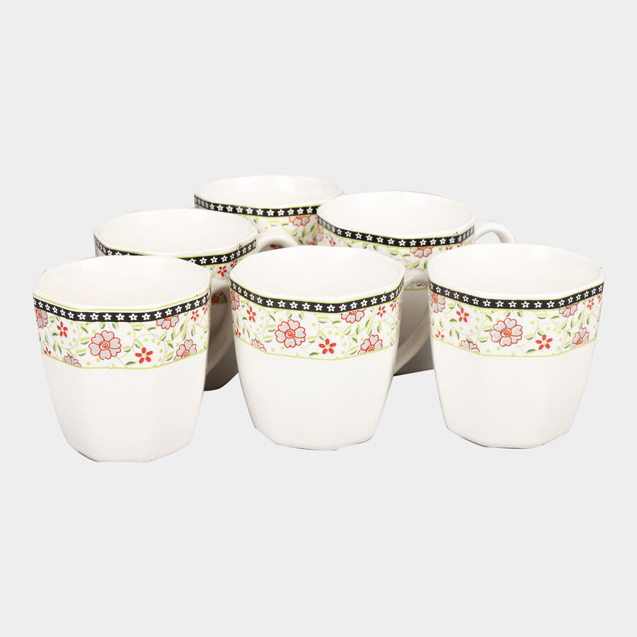 120 ml Stoneware Cup, Set of 6, , large image number null