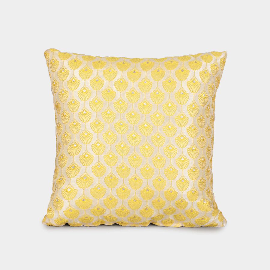 Yellow Microfiber Cushion, , large image number null