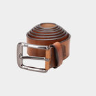 Men's Leather Casual Belt, Size 40, Smooth/Plain, , small image number null