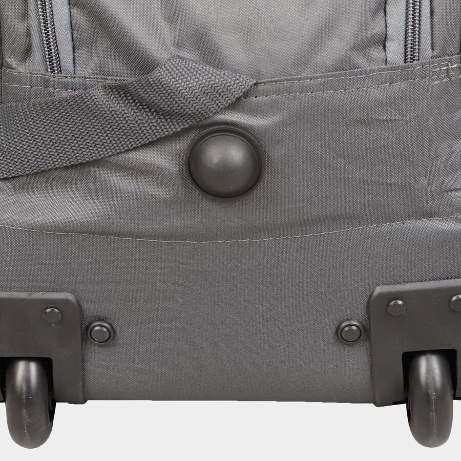 Grey Polyester Duffle Trolley, , large image number null