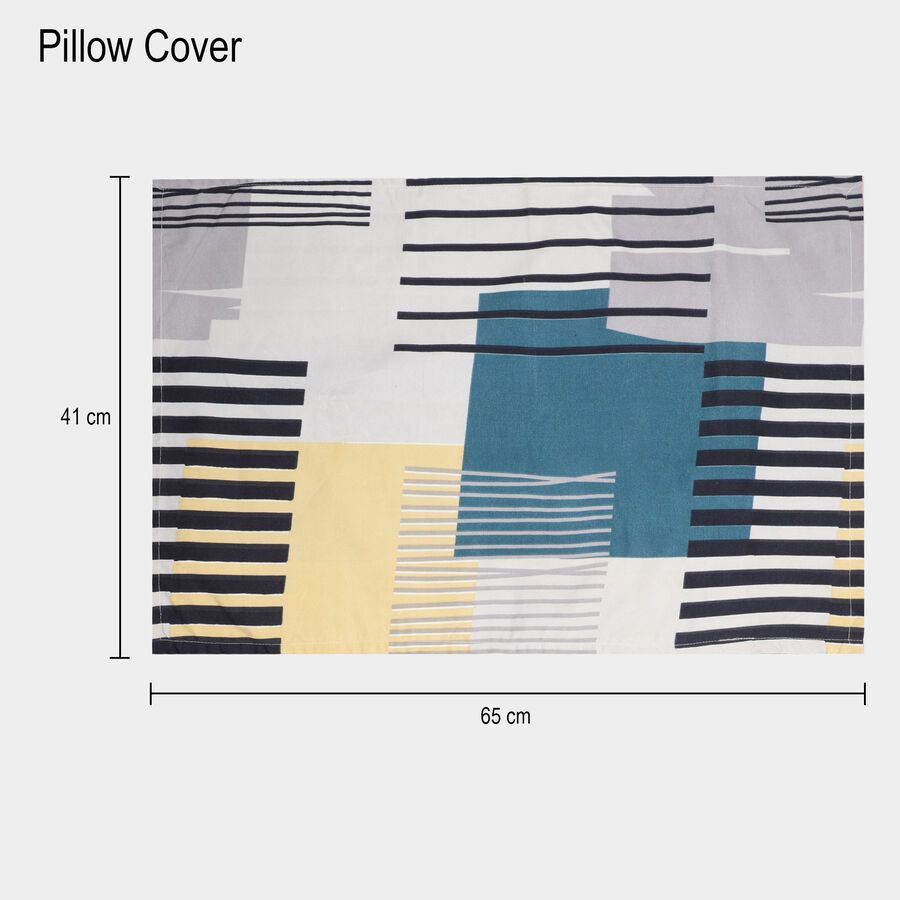 120 GSM Blue Microfiber Double Bedsheet, , large image number null