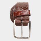 Men's Brown Polyurethane Casual Belt, , small image number null