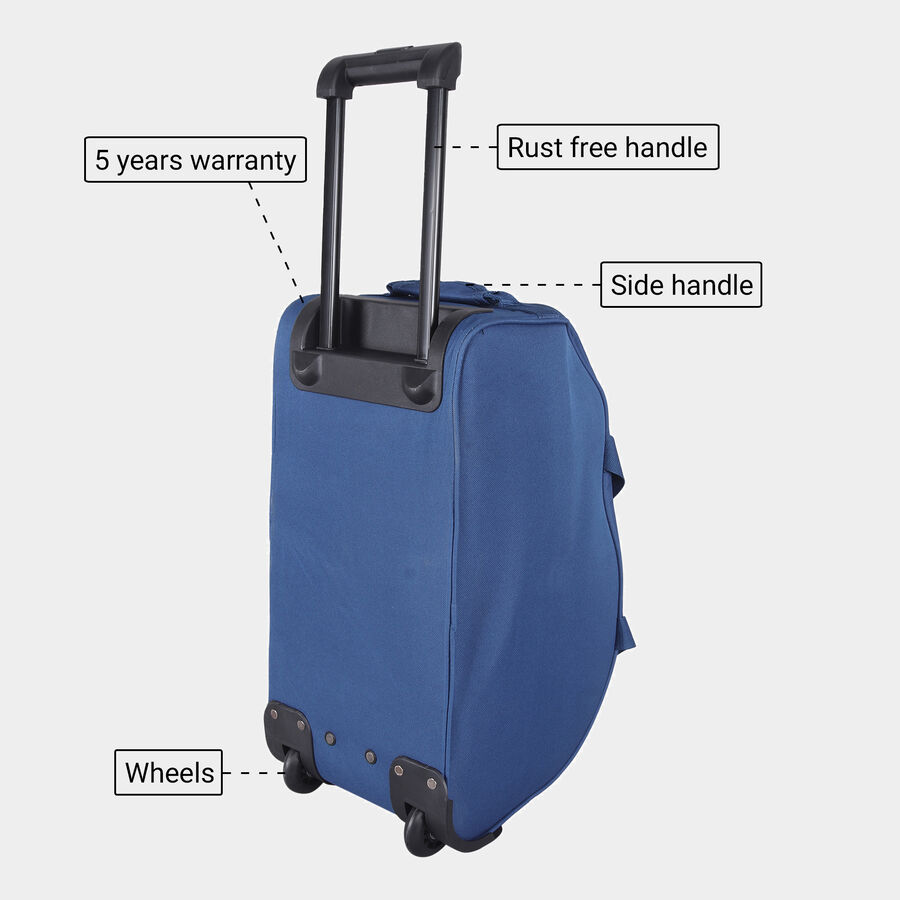 Polyester 2-Wheel Duffle Trolley Small (55cm), , large image number null