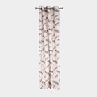 9ft. Cream Microfiber Long Door Curtain, , small image number null