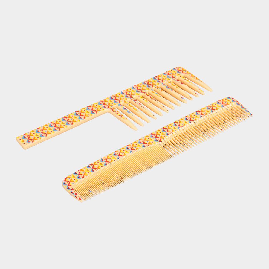 Plastic Hair Comb, Set of 2, , large image number null