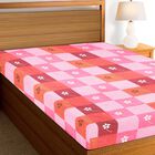 Pink Microfiber Single Bedsheet, , small image number null