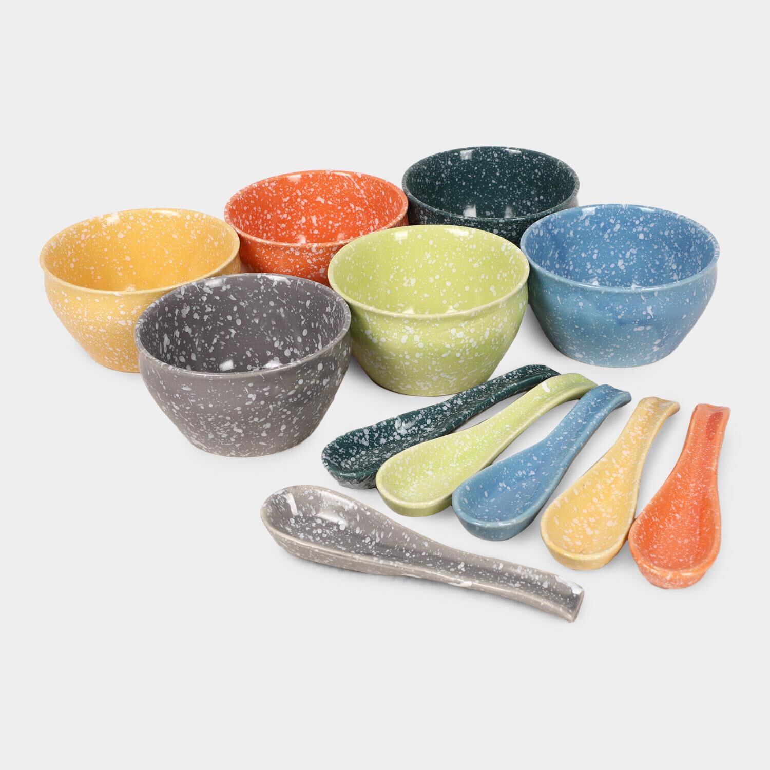 Home Finery                         320 ml Stoneware Soup Set