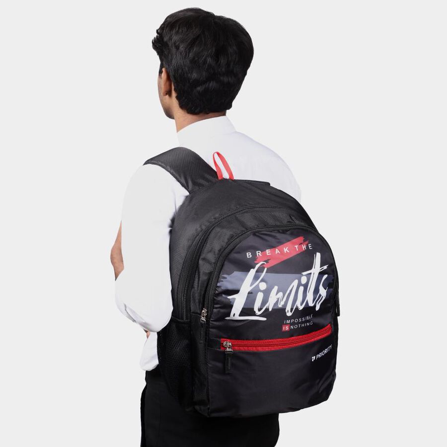 Black Backpack, 35 L (Approx), , large image number null