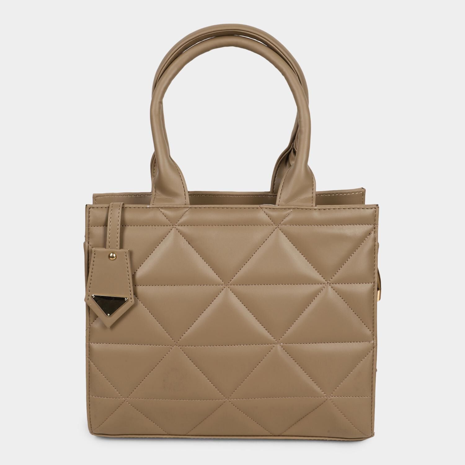 Lucky Charm Women s 2 Compartment Polyurethane Tote Bag Vishal Mega Mart India