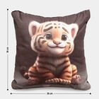 Grey Microfiber Cushion, , small image number null