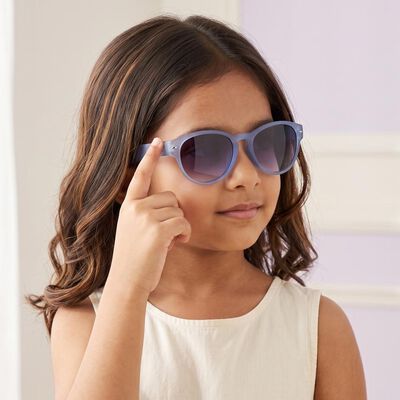 Kid'S Blue Plastic Kids Sunglass