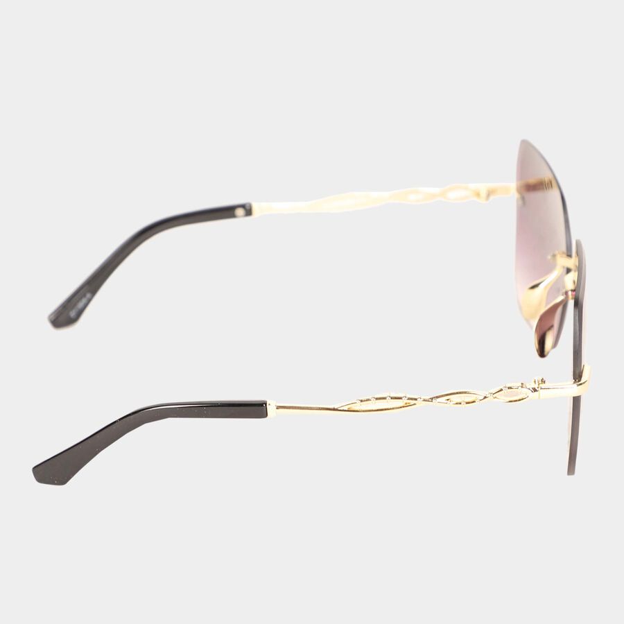 Women's Plastic Rectangle Sunglasses, , large image number null