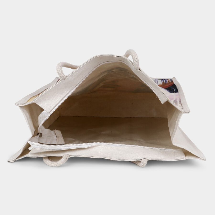 White Canvas Bag, , large image number null