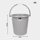 25L Plastic Bucket, , small