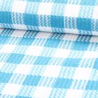 220 GSM Blue Cotton Blend Bath Towel, , small