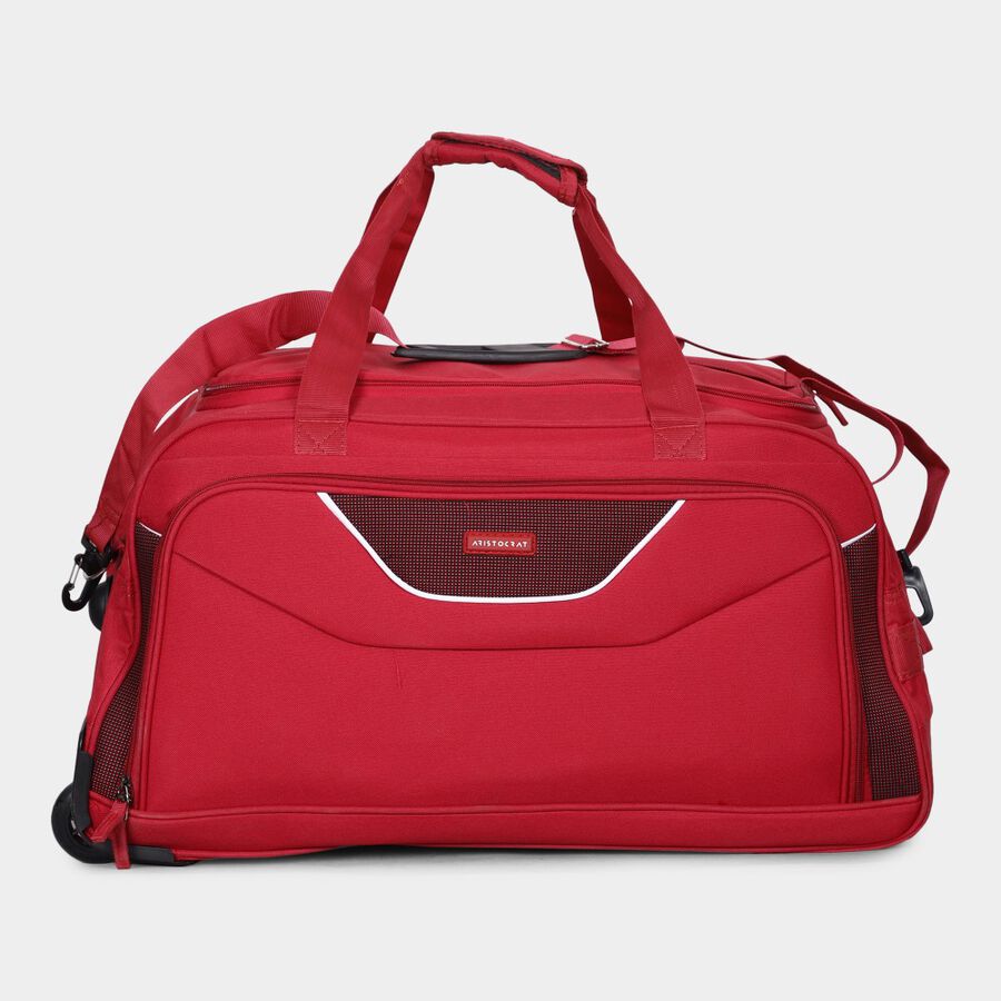 Red Polyester Duffle Trolley, , large image number null
