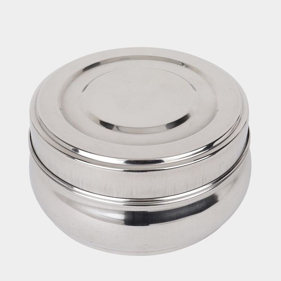 320 ml Stainless Steel Poori Dabba, , large image number null