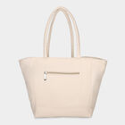 Women's Beige PU Hand Bag , , small