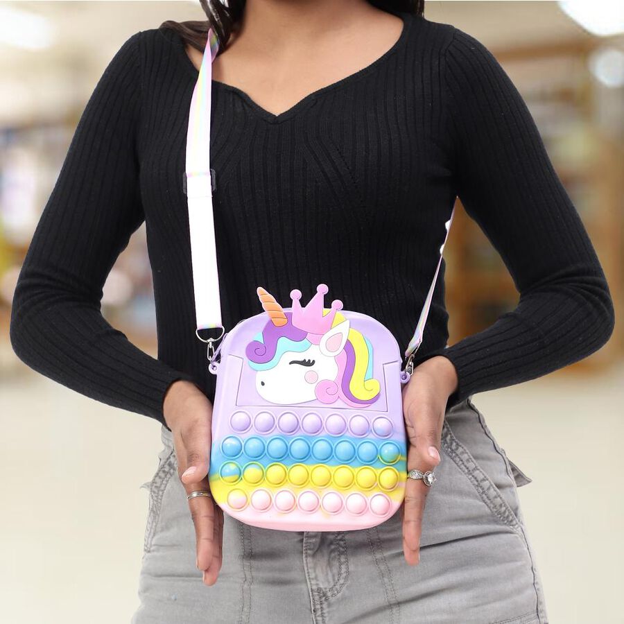 Kid's Multicolour Plastic Bag, , large image number null