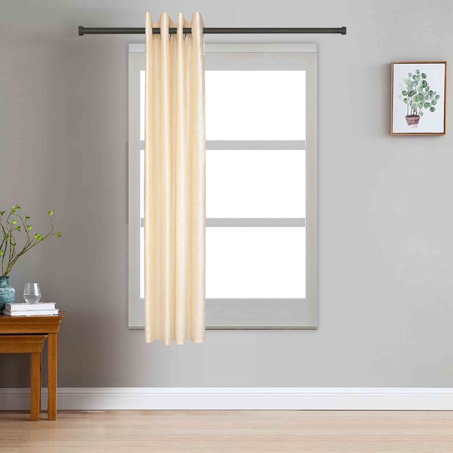 5ft. off White Window Curtain, , large image number null