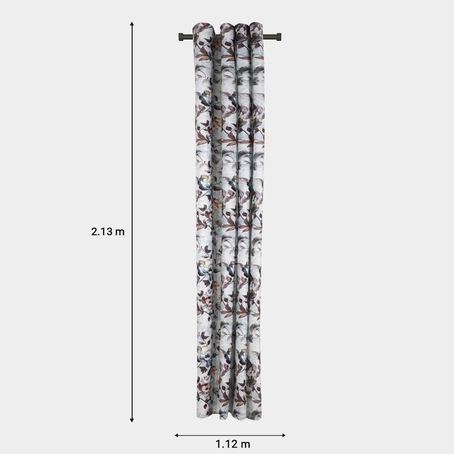 7 फीट पॉलिएस्टर दरवाज़े का पर्दा, , large image number null