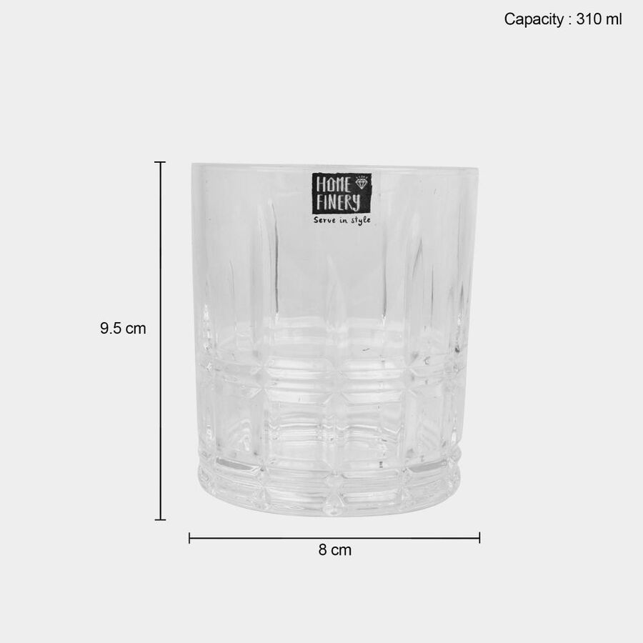 310 ml Glass Tumbler Set of 6, , large image number null