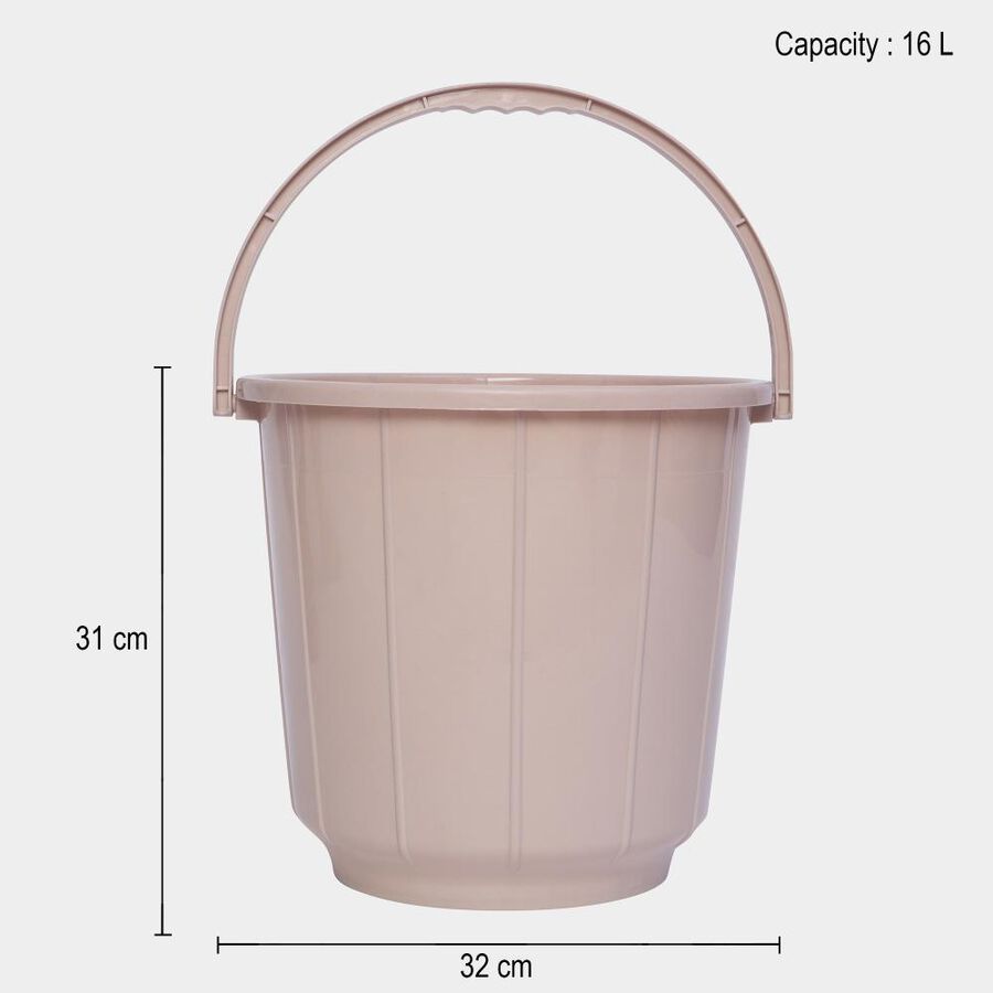 16 L Plastic Bucket, , large image number null