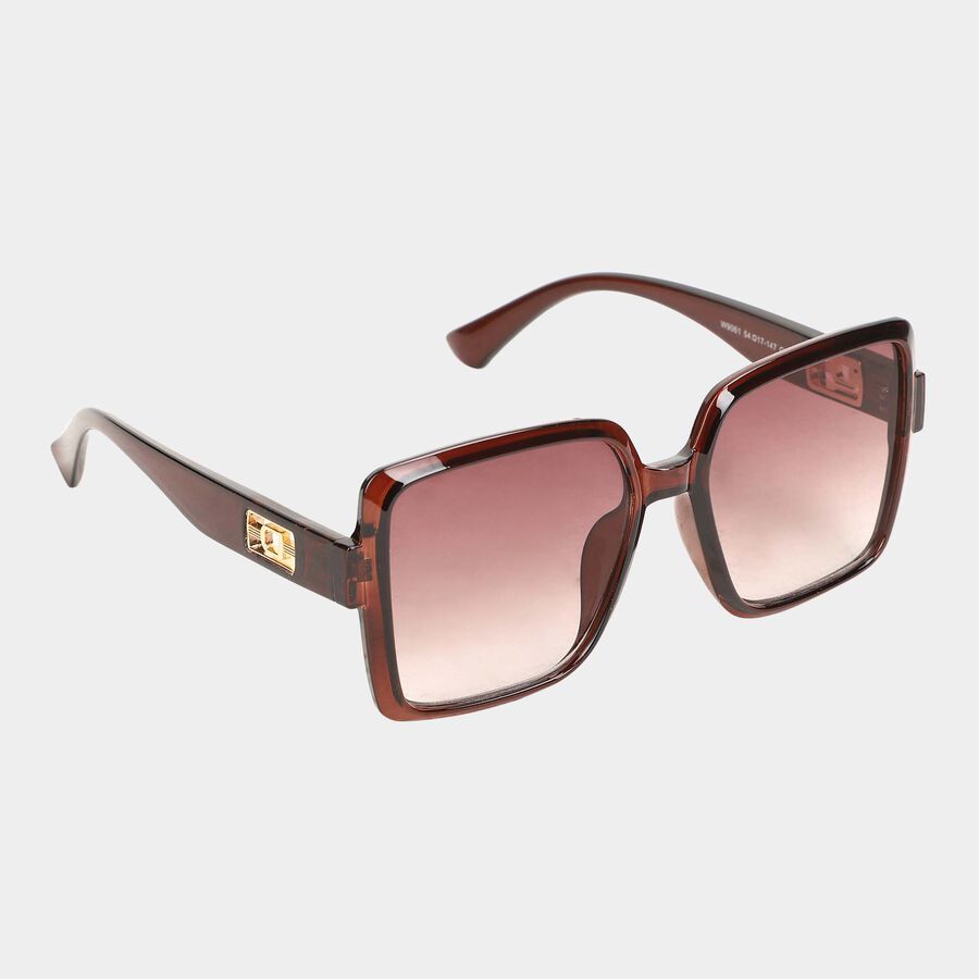 Women's Plastic Square Sunglasses, , large image number null