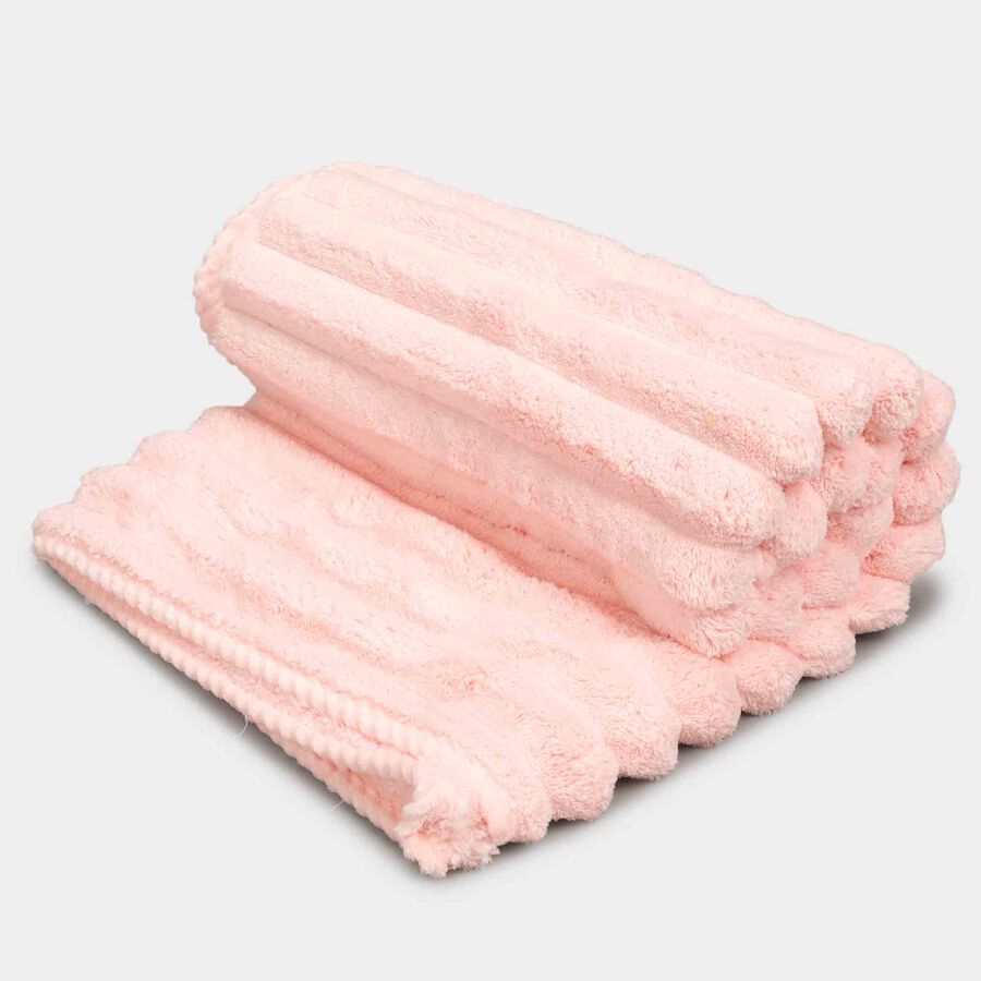 330 GSM Pink Microfiber Bath Towel, , large image number null