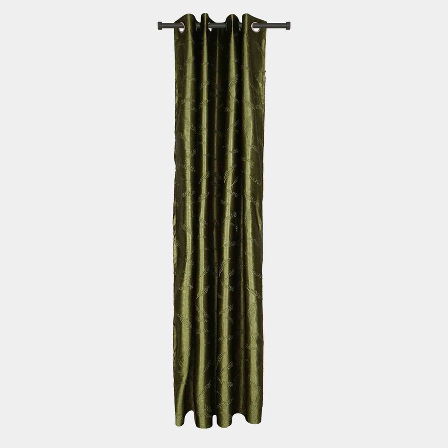9ft. Light Green Microfiber Long Door Curtain, , large image number null