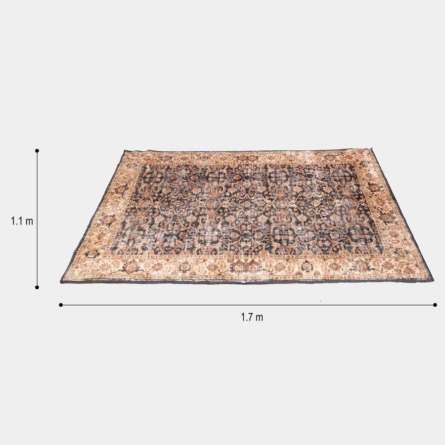 Blue Polyester Carpet, , large image number null